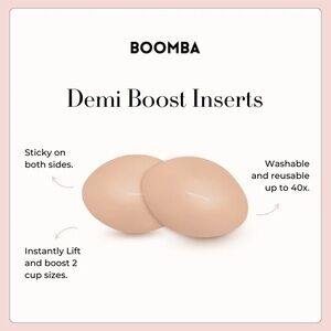 Boomba Demi Boost Inserts - Beige, with care kit